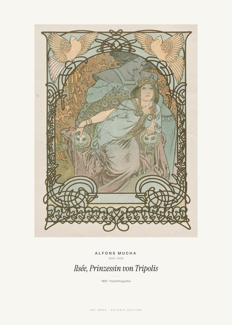 Ilsée, Prinzessin von Tripolis – Alfons Mucha