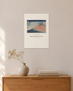 Südwind bei klarem Himmel (Roter Fuji) – Katsushika Hokusai – 30 × 42 cm ohne Rahmen – Raumansicht – Art Bros