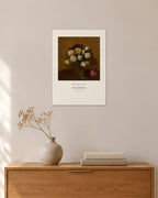 Rosen in einer Vase – Henri Fantin-Latour – 30 × 42 cm ohne Rahmen – Raumansicht – Art Bros