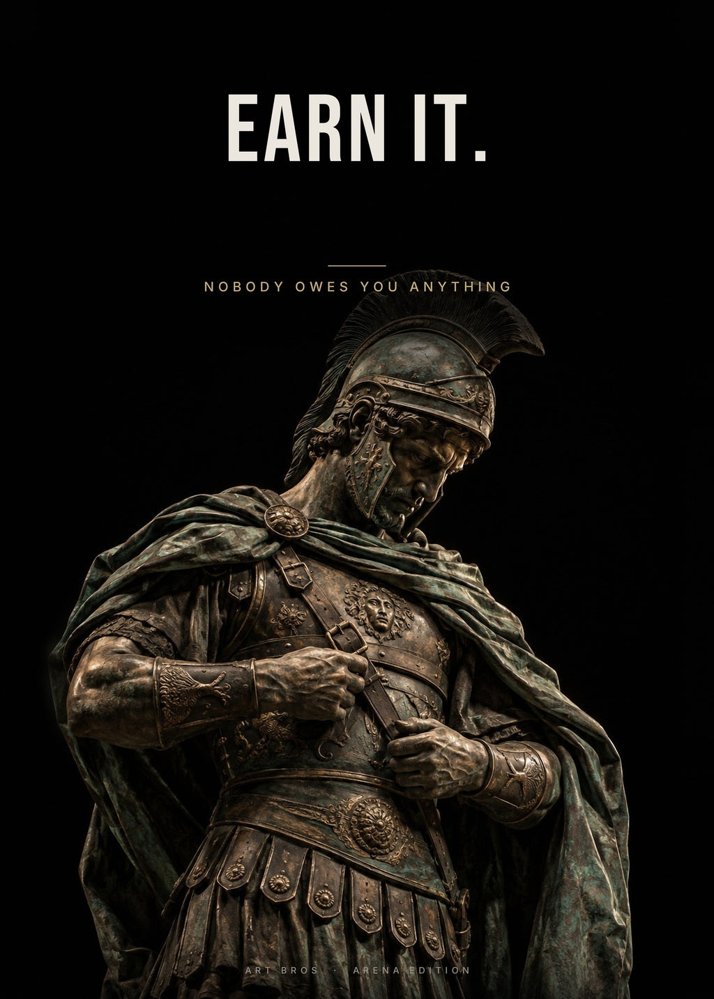 Earn It – Rüstung Poster – Art Bros
