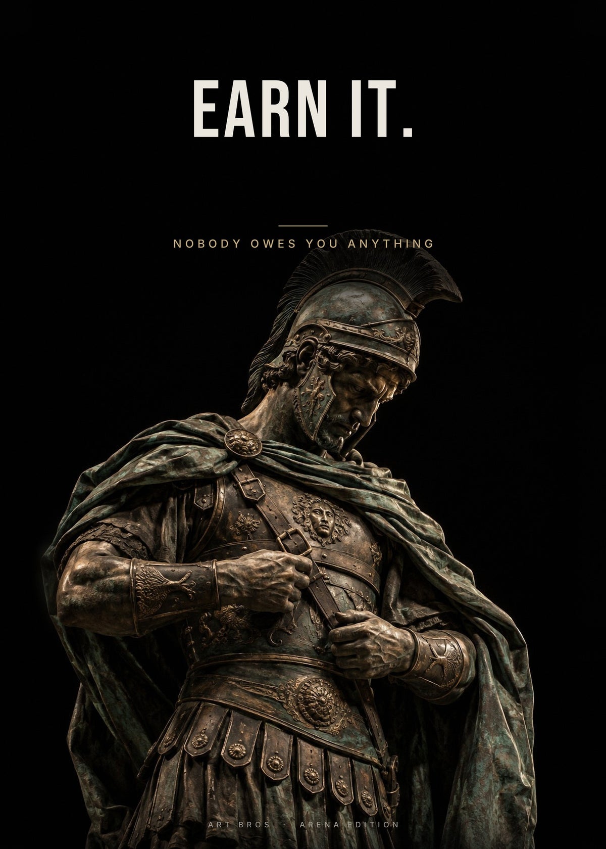 Earn It – Rüstung Poster – Art Bros
