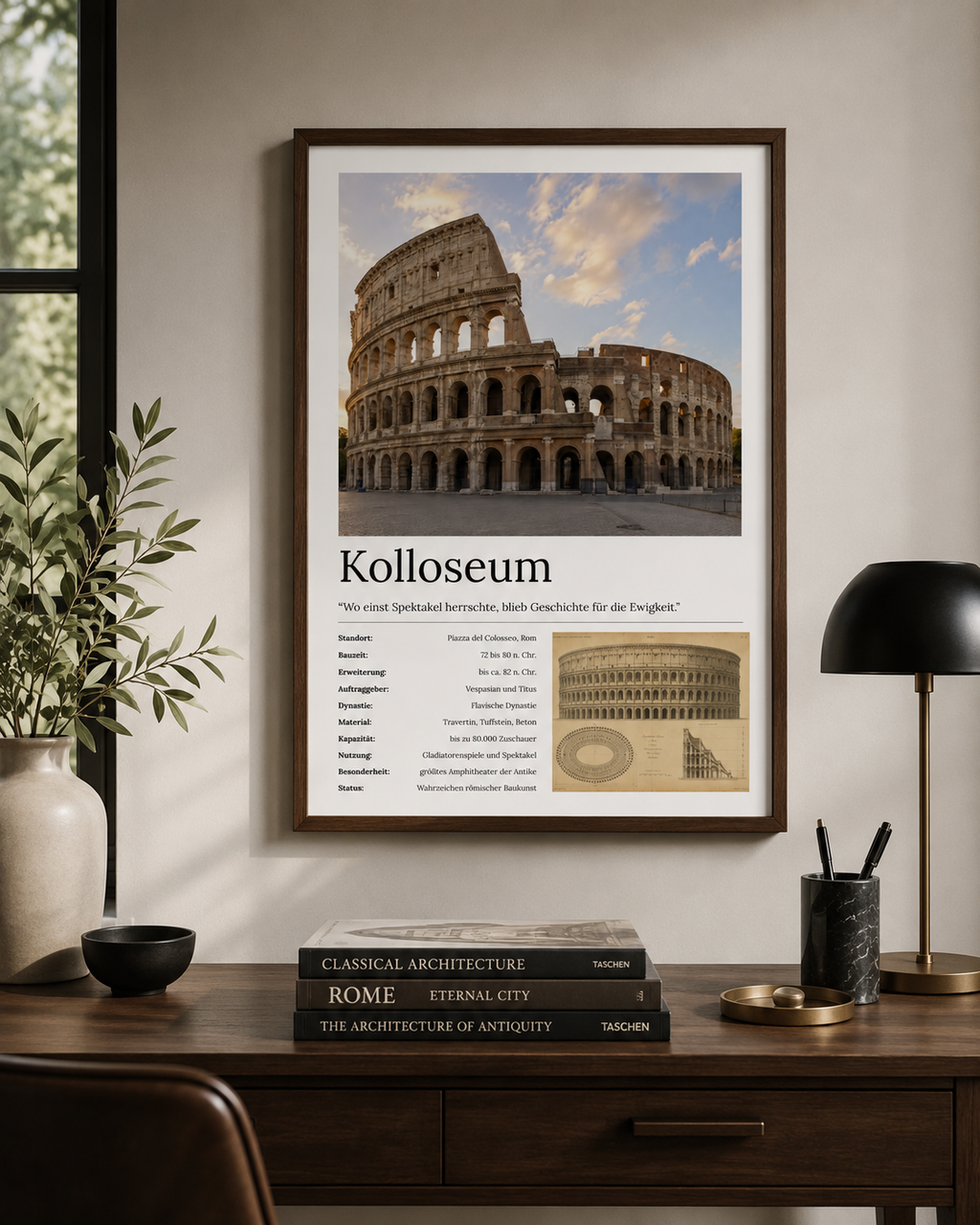 Kolosseum Wandbild