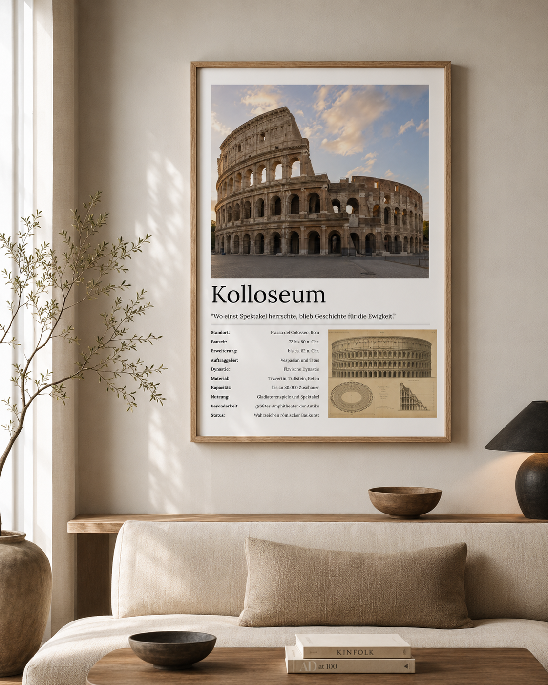 Kolosseum Wandbild