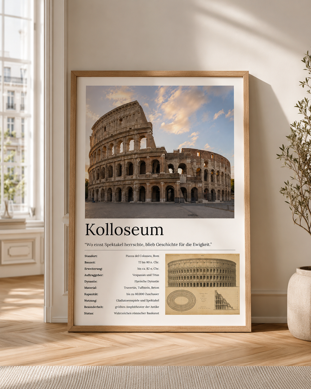 Kolosseum Wandbild