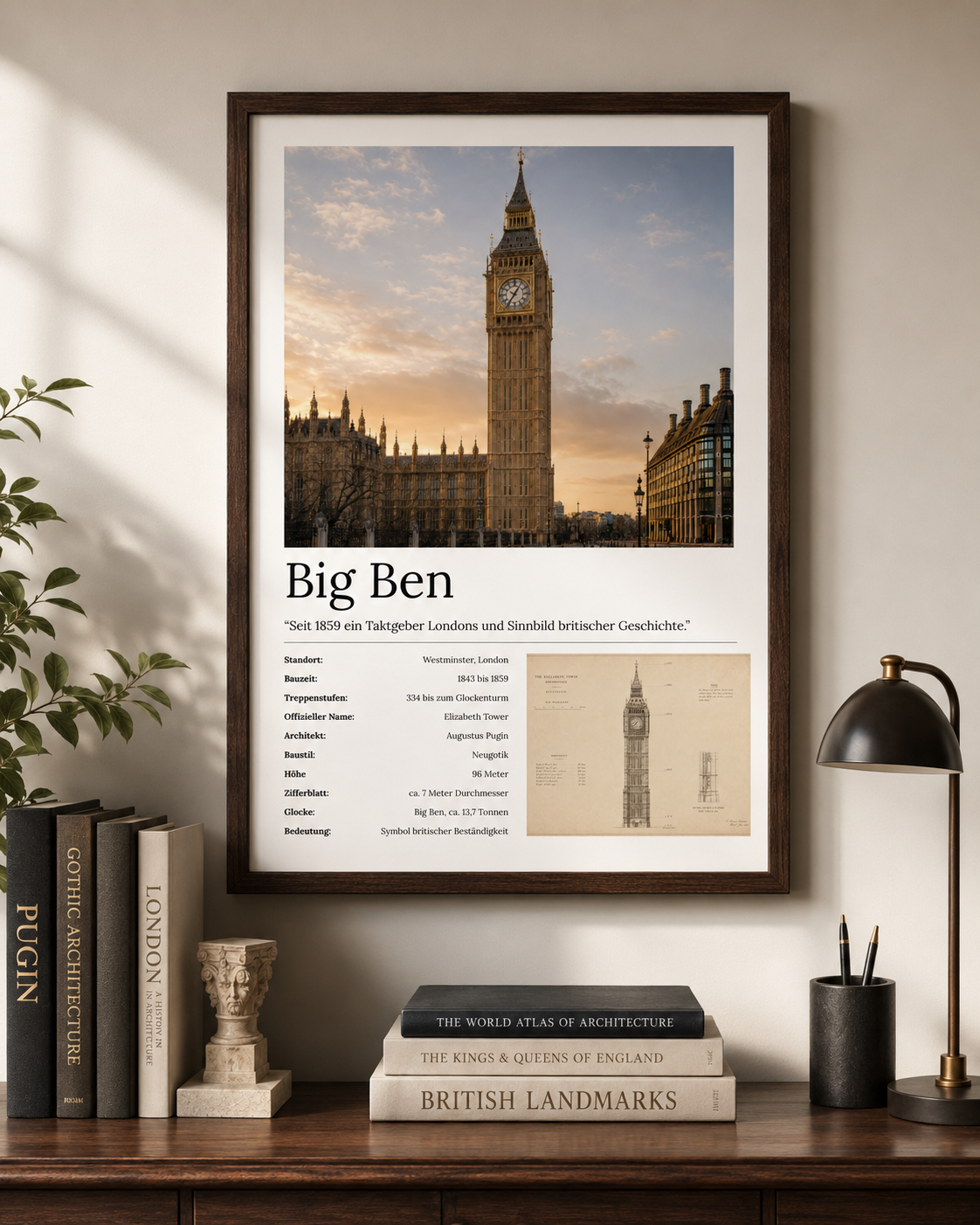 Big Ben Wandbild