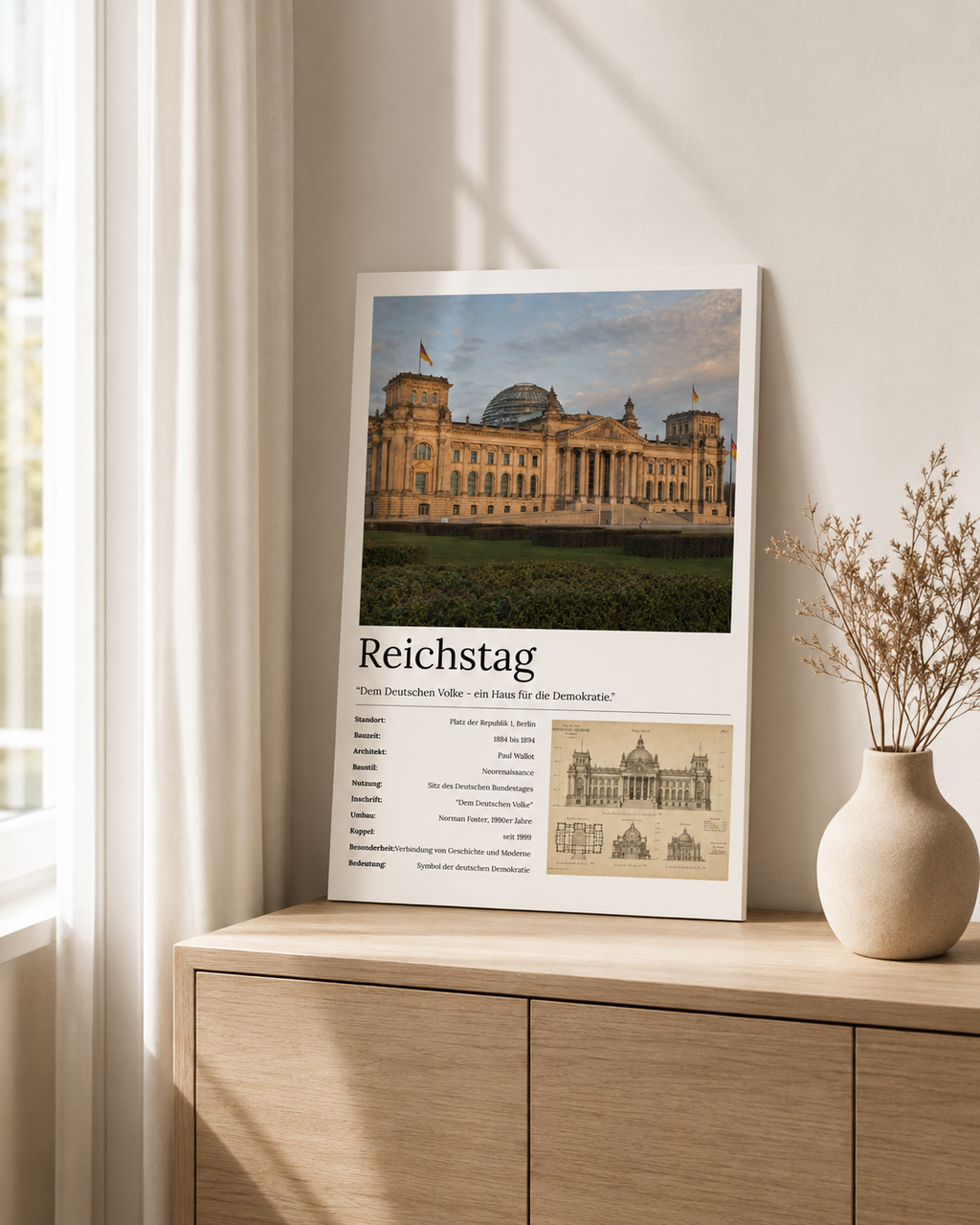 Reichstag Wandbild