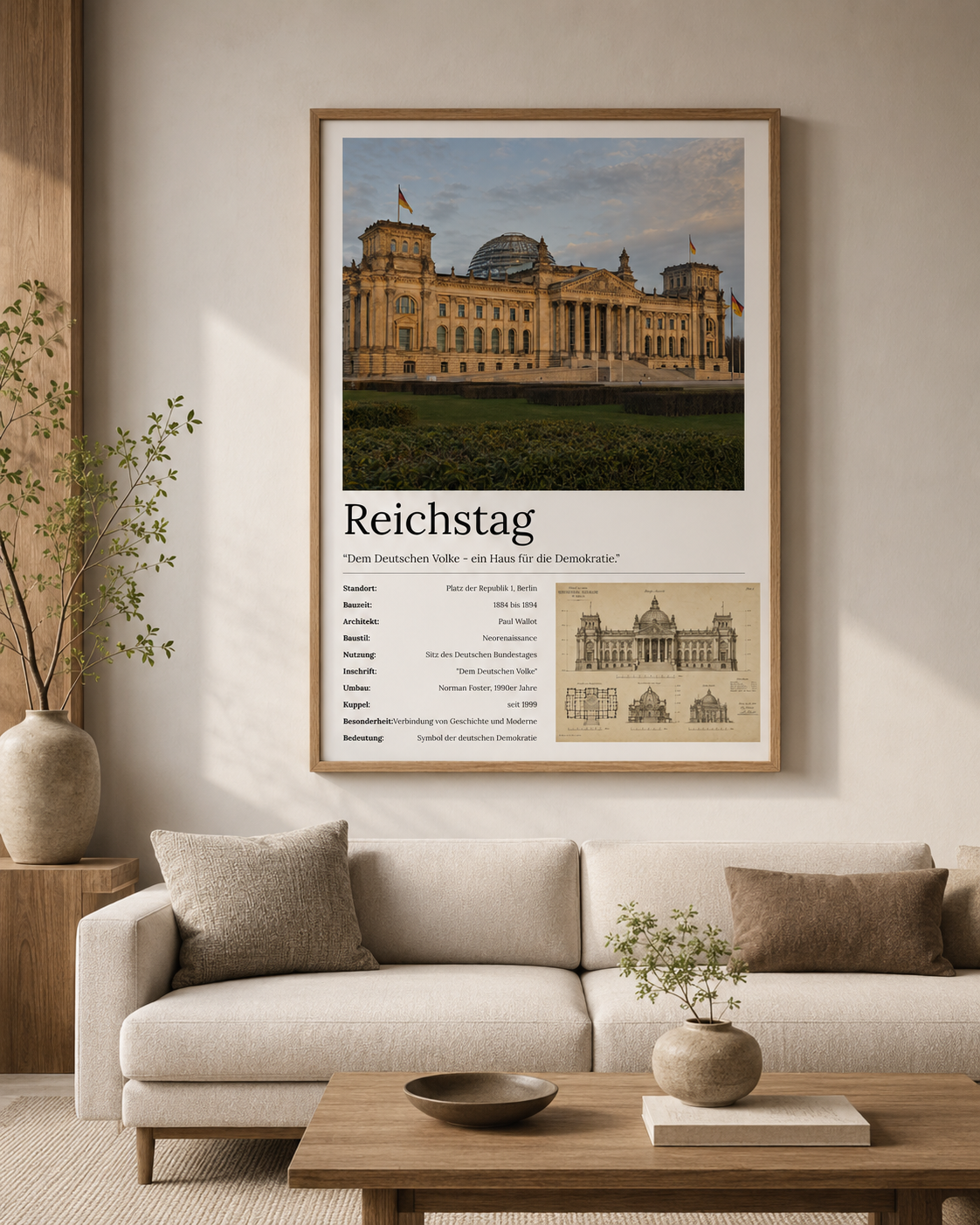 Reichstag Wandbild