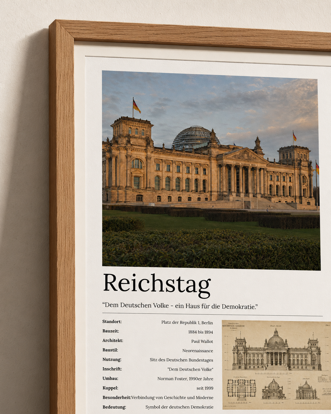 Reichstag Wandbild