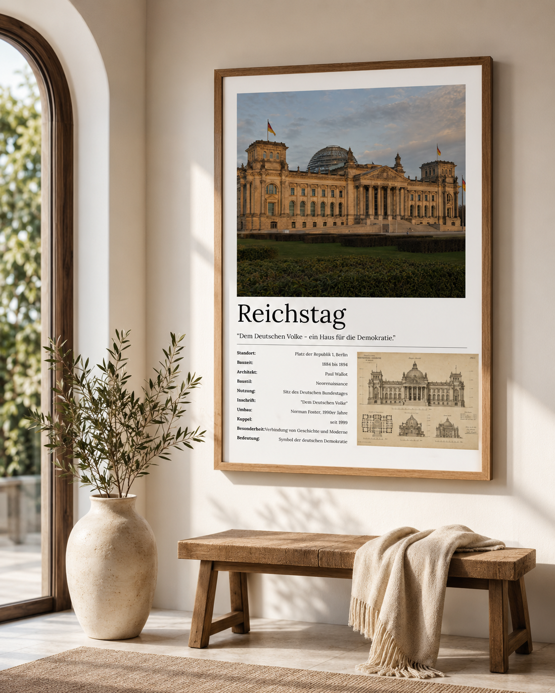 Reichstag Wandbild