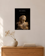 Becoming – Werden Poster – 30 × 42 cm ohne Rahmen – Raumansicht – Art Bros
