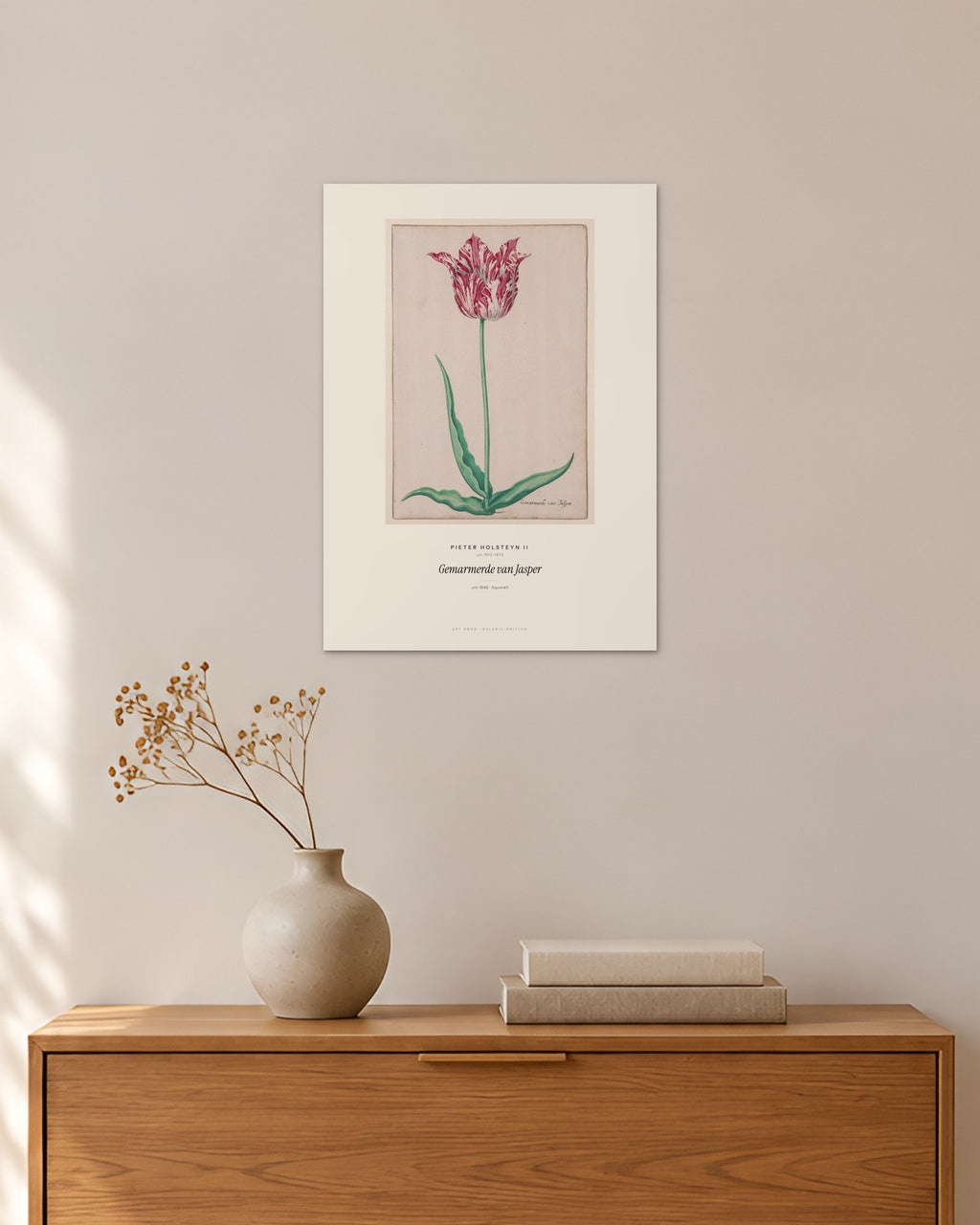 Gemarmerde van Jasper – Pieter Holsteyn II – 30 × 42 cm ohne Rahmen – Raumansicht – Art Bros