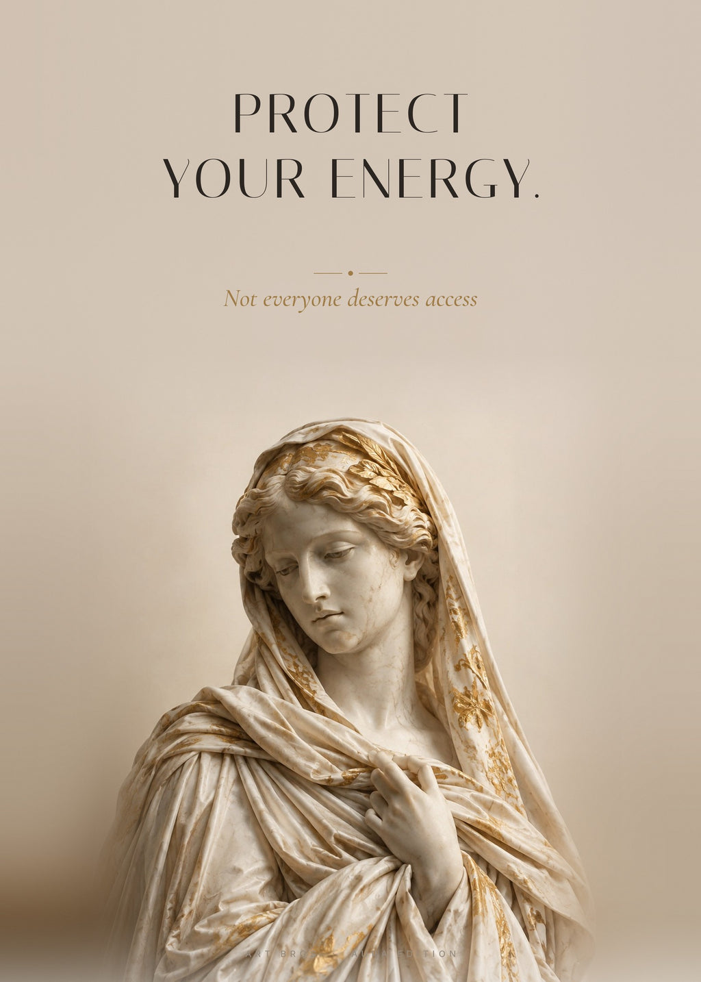 Protect Your Energy – Schleier Poster – Art Bros