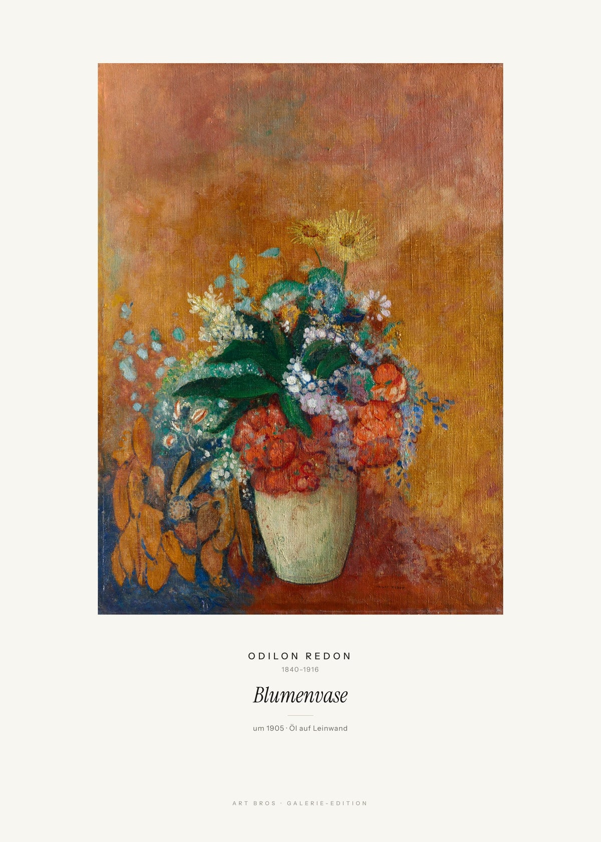 Blumenvase – Odilon Redon – Kunstdruck – Art Bros