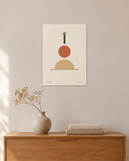 Balance No. 01 – Abstraktes Wandbild – 30 × 42 cm ohne Rahmen – Raumansicht – Art Bros