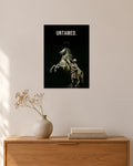 Untamed – Pferd Poster – 30 × 42 cm ohne Rahmen – Raumansicht – Art Bros