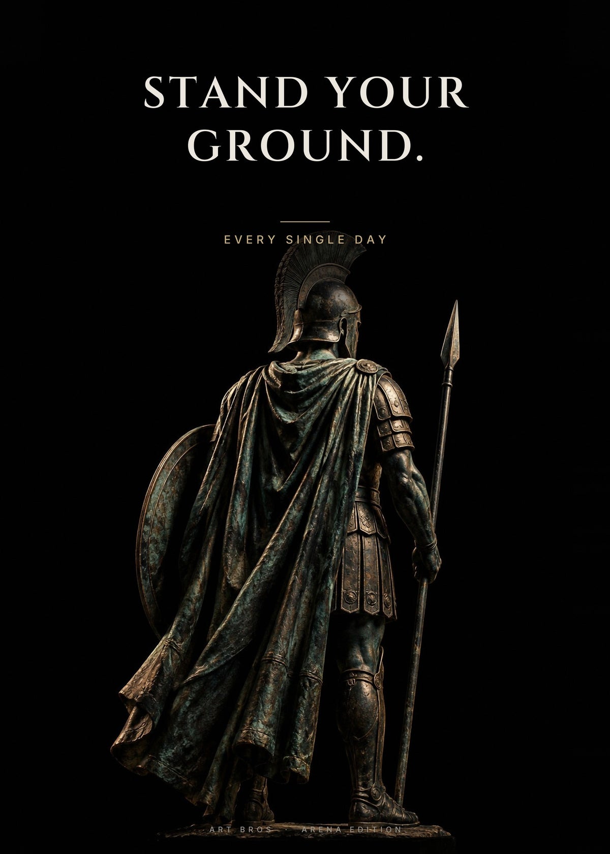 Stand Your Ground – Wache Poster – Art Bros