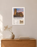 Überwasserkirche Wandbild – 30 × 42 cm ohne Rahmen – Raumansicht – Art Bros