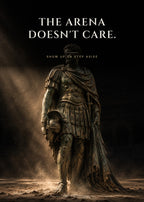 The Arena Doesn't Care – Arena Poster – Art Bros