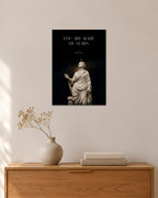You Are Made of Stars – Sternenhimmel Poster – 30 × 42 cm ohne Rahmen – Raumansicht – Art Bros