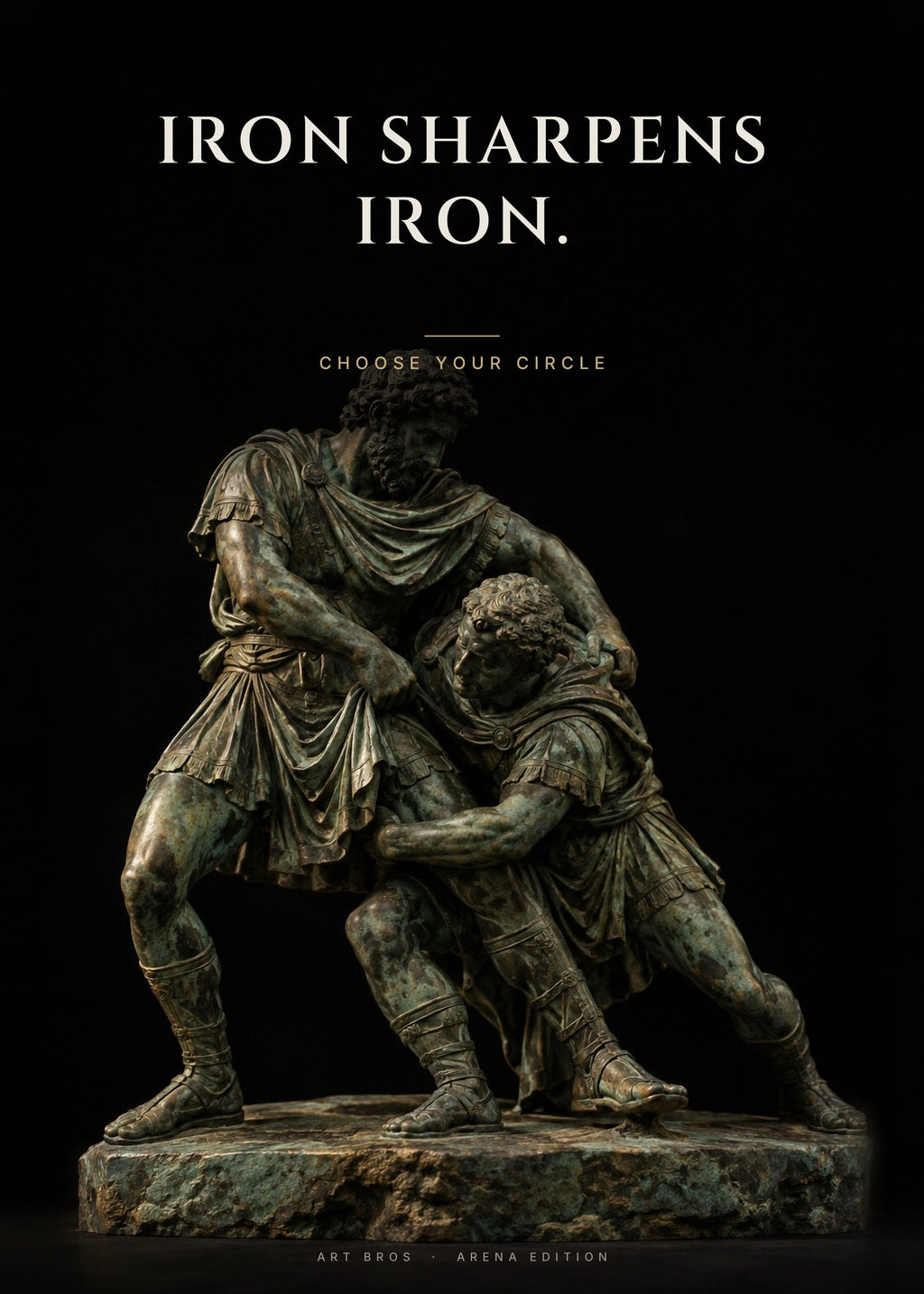 Iron Sharpens Iron – Ringer Poster – Art Bros
