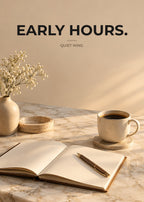 Poster Early Hours – Geld und Business – Art Bros