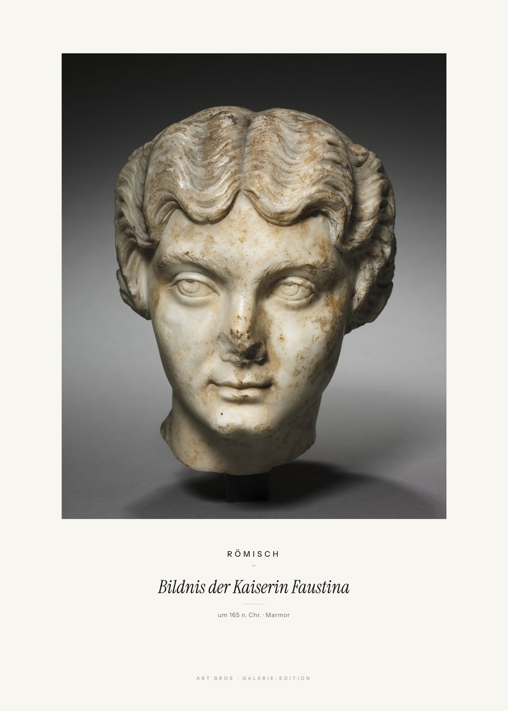 Bildnis der Kaiserin Faustina – Römisch – Kunstdruck – Art Bros