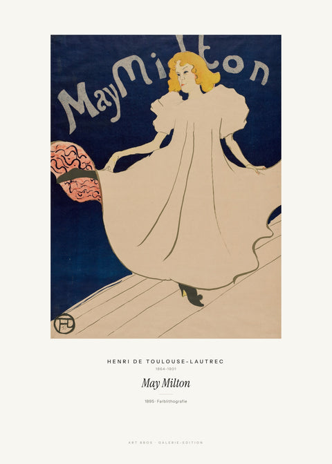 May Milton – Henri de Toulouse-Lautrec