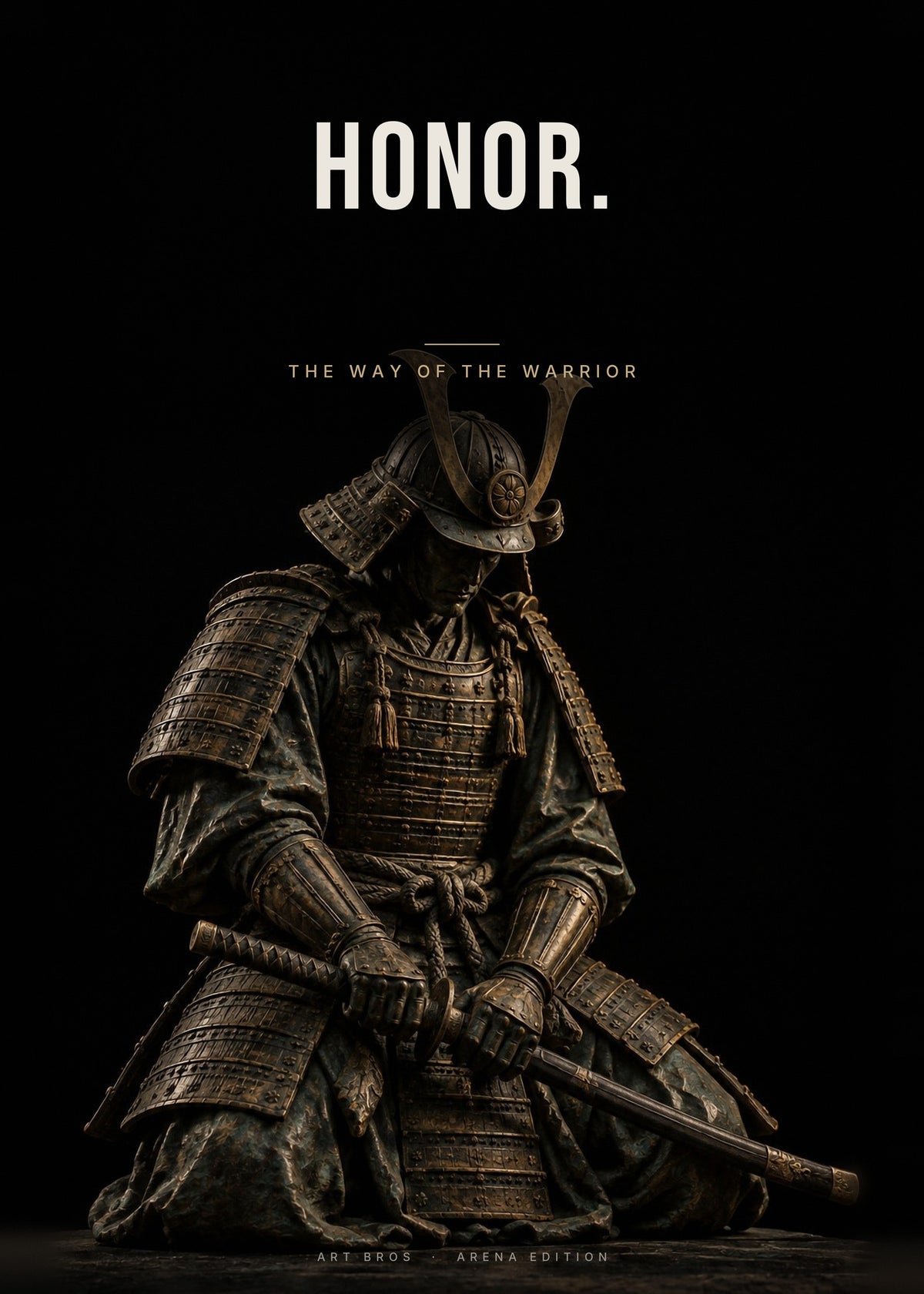 Honor – Samurai Poster – Art Bros
