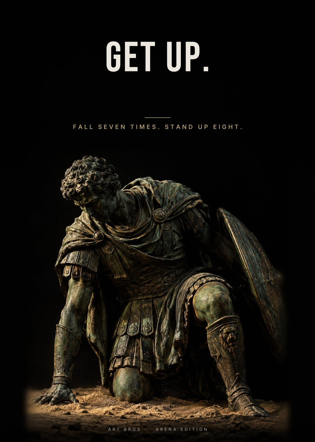 Get Up – Aufstehen Poster – Art Bros