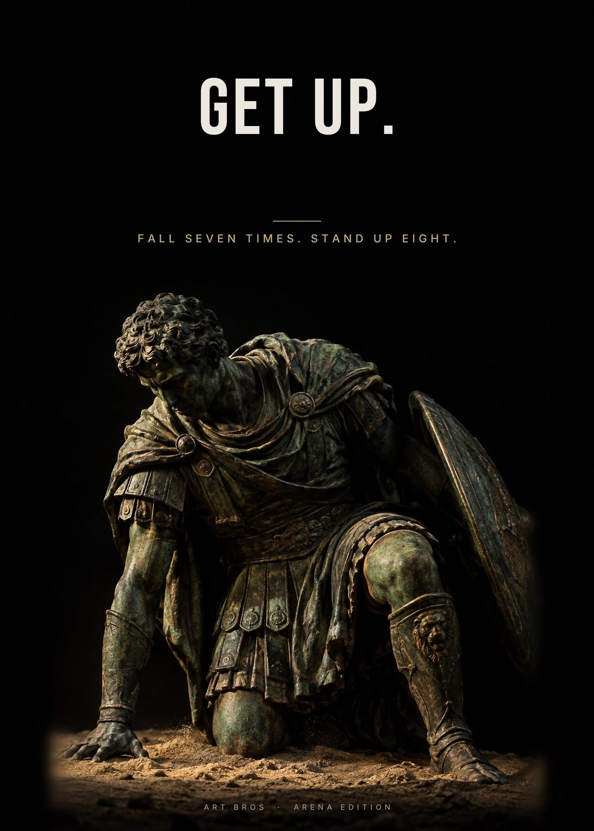 Get Up – Aufstehen Poster – Art Bros