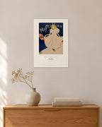 May Milton – Henri de Toulouse-Lautrec – 30 × 42 cm ohne Rahmen – Raumansicht – Art Bros
