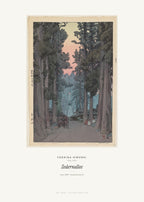 Zedernallee – Yoshida Hiroshi – Kunstdruck – Art Bros