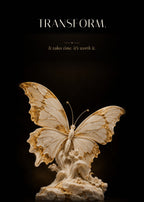 Transform – Goldener Schmetterling Poster – Art Bros