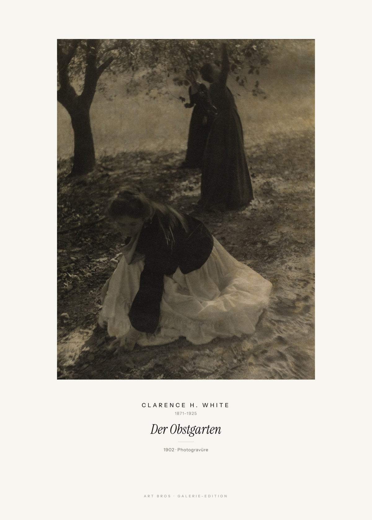 Der Obstgarten – Clarence H. White – Kunstdruck – Art Bros