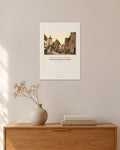 Das Plönlein in Rothenburg ob der Tauber – Detroit Publishing Co. (Photochrom) – 30 × 42 cm ohne Rahmen – Raumansicht – Art Bros