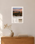 Alhambra Granada Wandbild – 30 × 42 cm ohne Rahmen – Raumansicht – Art Bros