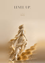Level Up – Goldene Treppe Poster – Art Bros