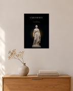 Unbothered – Im Regen Poster – 30 × 42 cm ohne Rahmen – Raumansicht – Art Bros