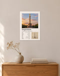 Siegessäule Wandbild – 30 × 42 cm ohne Rahmen – Raumansicht – Art Bros