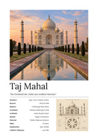 Taj Mahal Wandbild – Kunstdruck – Art Bros