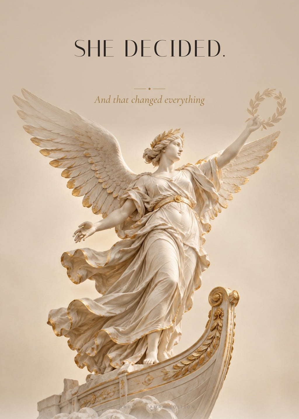 She Decided – Siegesgöttin Poster – Art Bros