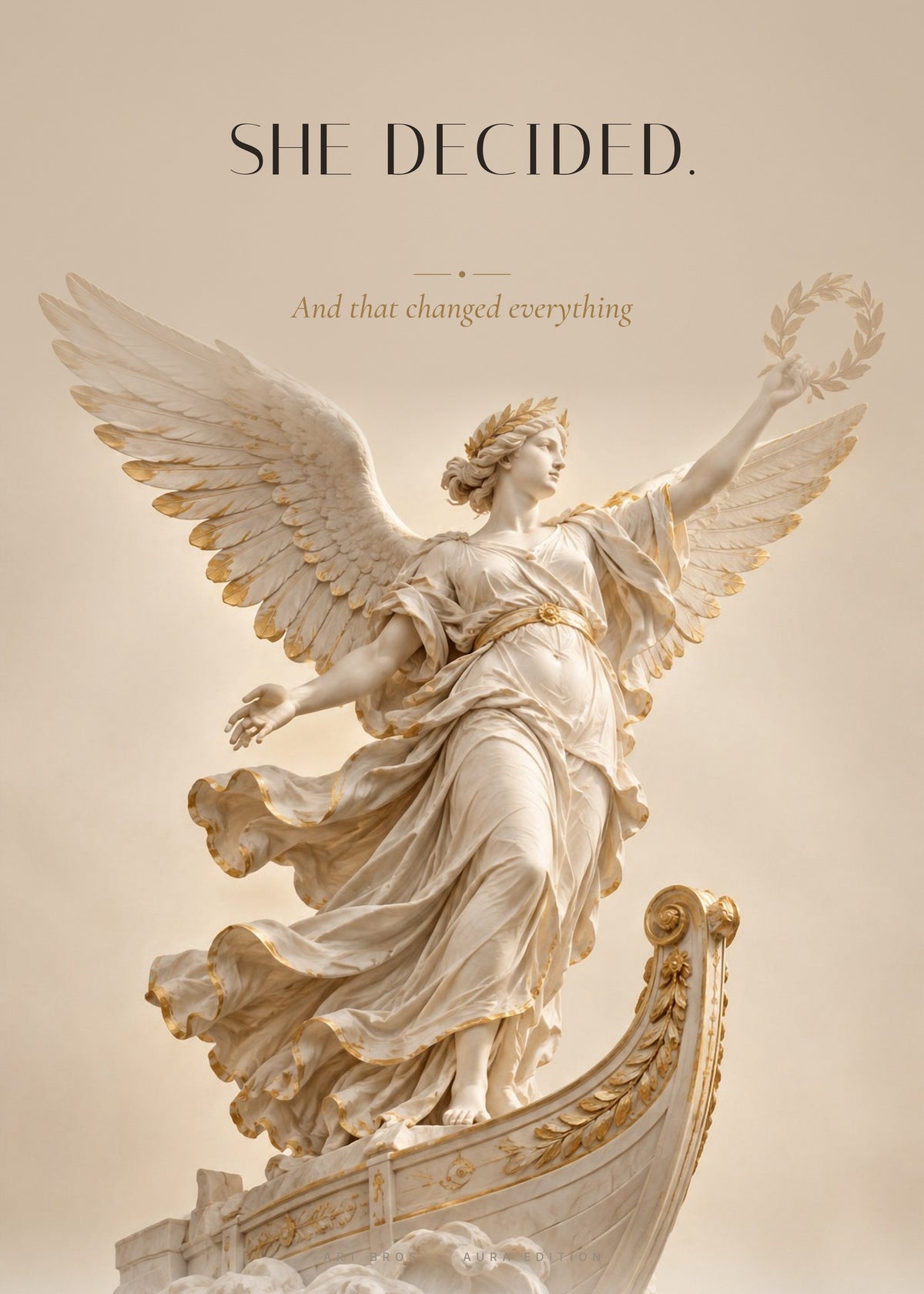 She Decided – Siegesgöttin Poster – Art Bros