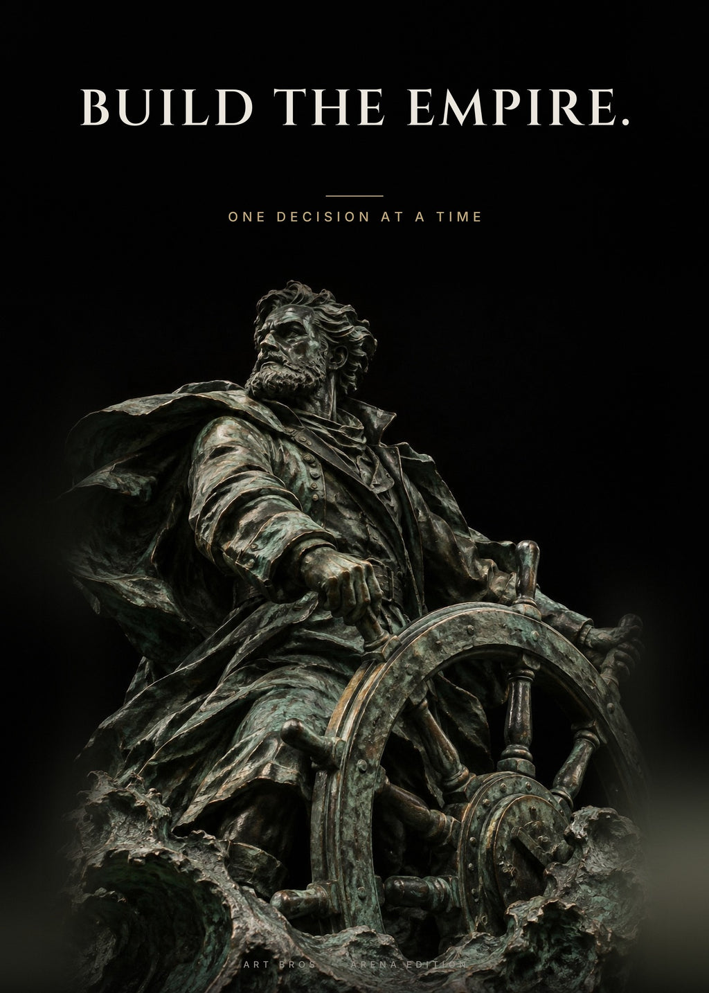 Build the Empire – Kapitän Poster – Art Bros