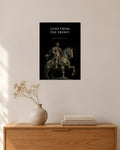 Lead From the Front – Feldherr Poster – 30 × 42 cm ohne Rahmen – Raumansicht – Art Bros