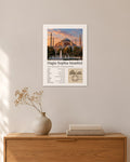 Hagia Sophia Istanbul Wandbild – 30 × 42 cm ohne Rahmen – Raumansicht – Art Bros