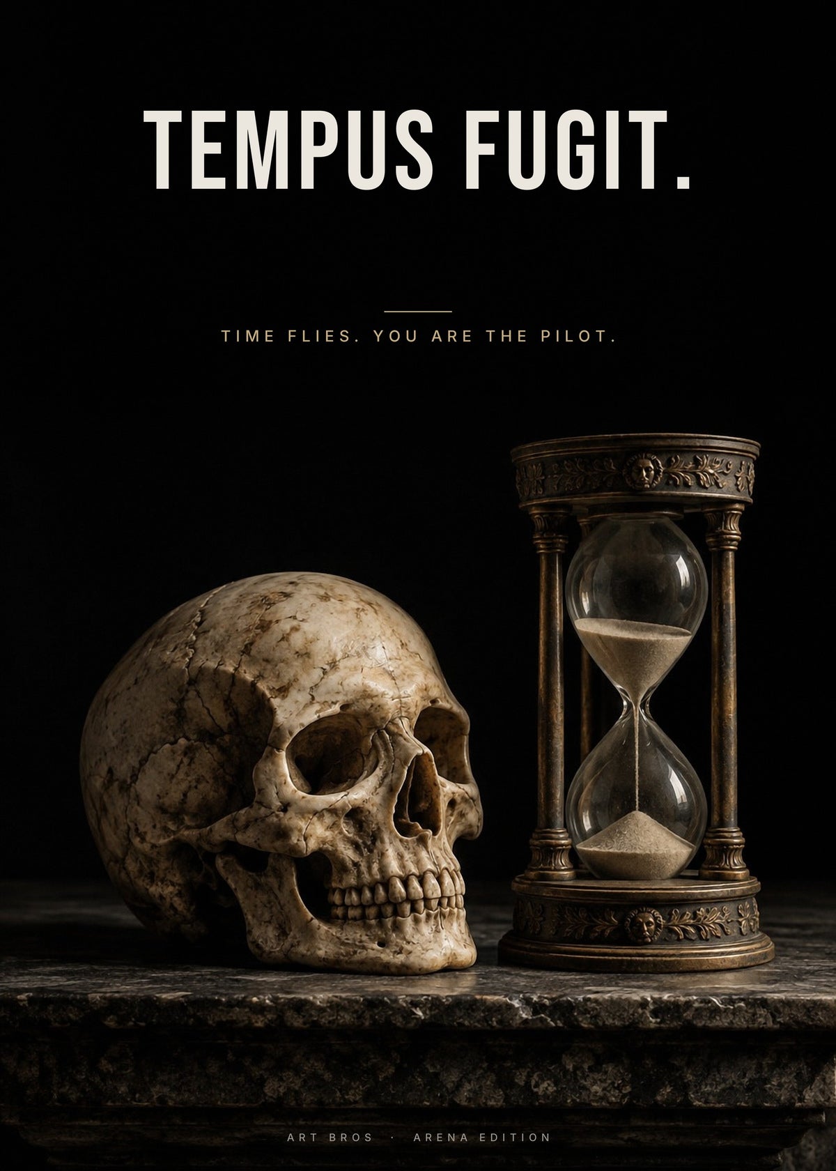 Tempus Fugit – Vanitas Poster – Art Bros