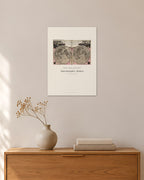 Tabula Selenographica – Mondkarte – Johann Gabriel Doppelmayr – 30 × 42 cm ohne Rahmen – Raumansicht – Art Bros