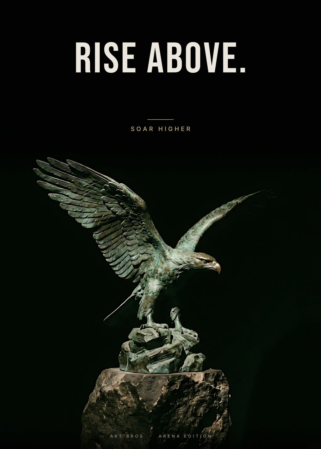 Rise Above – Adler Poster – Art Bros