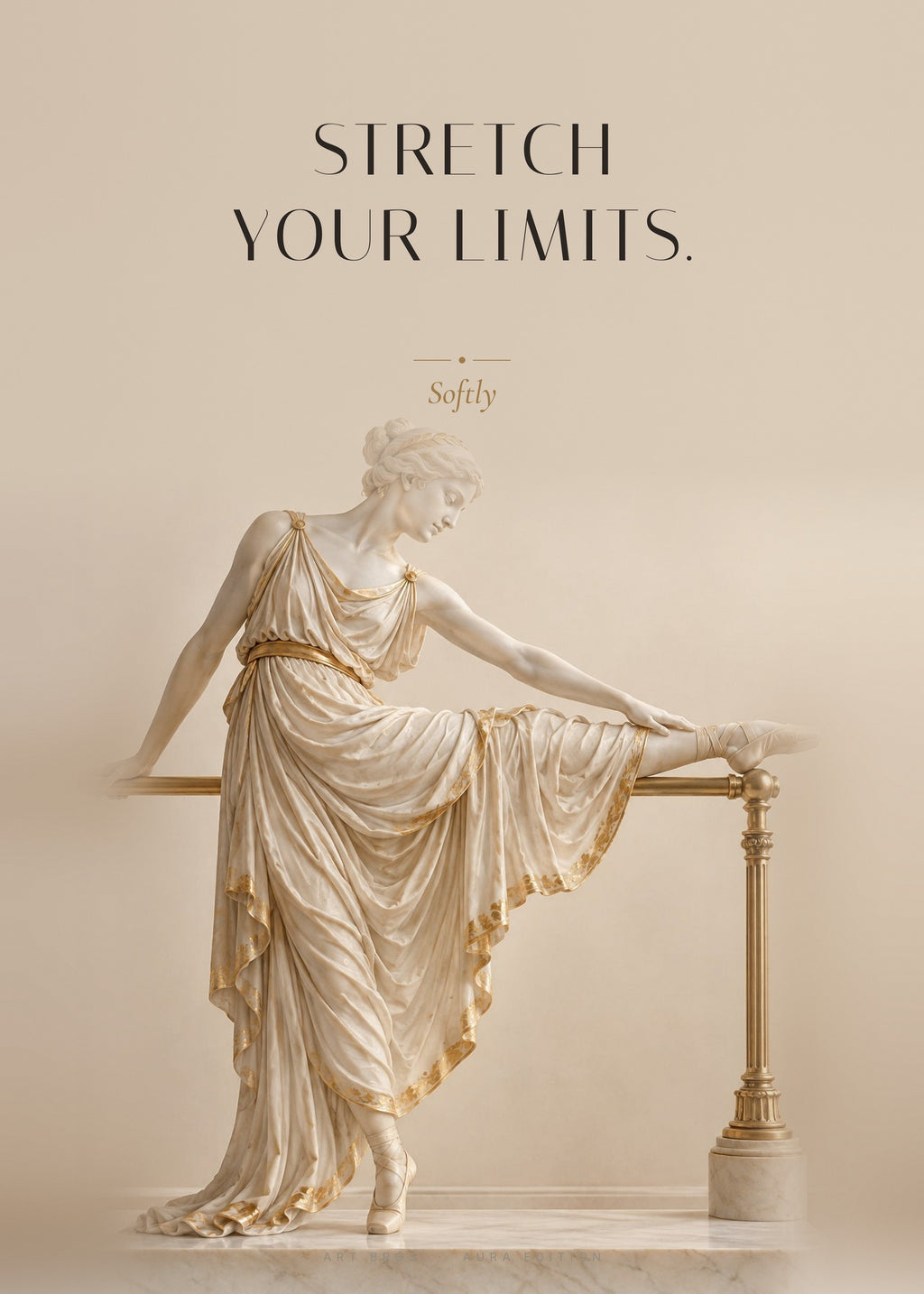 Stretch Your Limits – An der Stange Poster – Art Bros