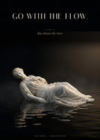 Go With the Flow – Schwebend Poster – Art Bros